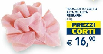 Esselunga Prosciutto cotto alta qualità ferrarini offerta