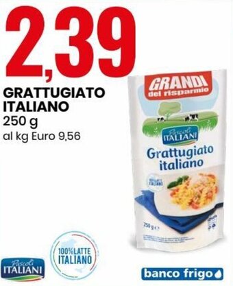 Eurospin Grattugiato Italiano 250 g offerta