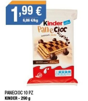 Kinder Panecioc 10 pz 290 g