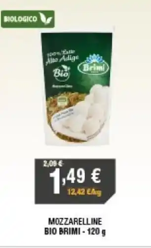 Bio Brimi Mozzarelline 120 g