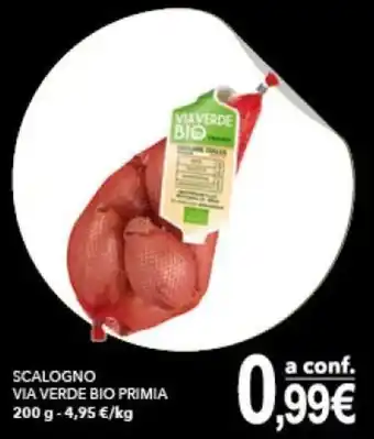 Poli Scalogno Via Verde Bio Primia 200 g offerta