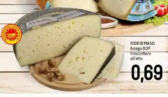 Famila Fior Di Maso Asiago DOP Fresco Nero all'etto offerta