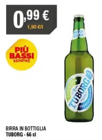 Tuborg Birra in Bottiglia 66 cl