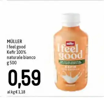 Mùller I feel good Kefir 100% naturale blanco g500