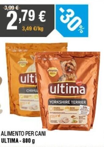 Ultima Alimento Per Cani 800 g