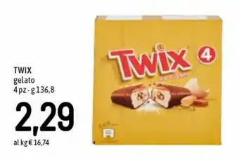 Famila Twix Gelato 4 pz - g 136.8 offerta