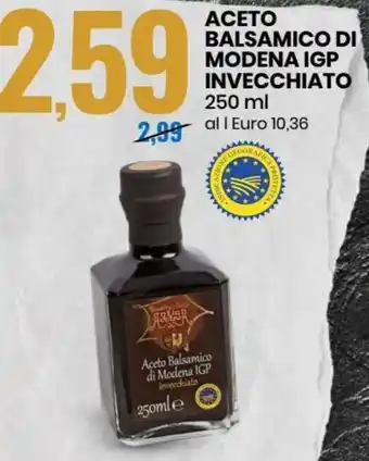 Eurospin Aceto Balsamico di Modena IGP Invecchiato 250 ml offerta