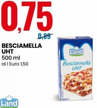 Eurospin Land Besciamella UHT 500 ml offerta