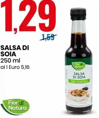 Eurospin Fior di Natura Salsa di Soia 250 ml offerta