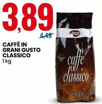 Eurospin Caffè in Grani Gusto Classico 1 kg offerta