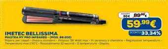 Euronics Imetec piastra my pro infrared offerta