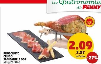 PENNY Prosciutto crudo san daniele dop offerta