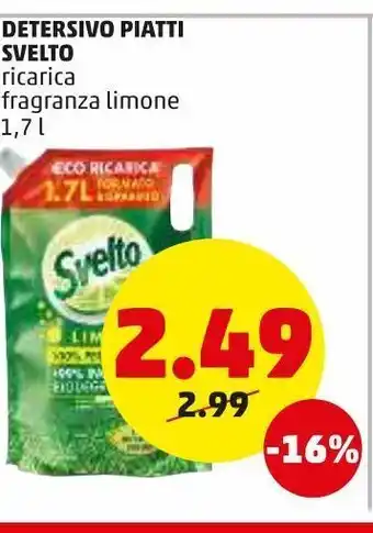PENNY Detersivo piatti svelto 1,7l offerta
