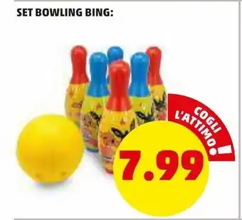 PENNY Set bowling bing: offerta