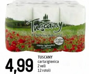 Famila Tuscany Carta Igienica 2 Veli 12 Rotoli offerta