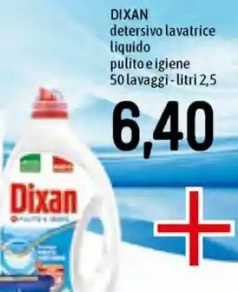 Famila Dixan Detersivo Lavatrice Liquido Pulito e Igiene 50 Lavaggi - Litri 2.5 offerta