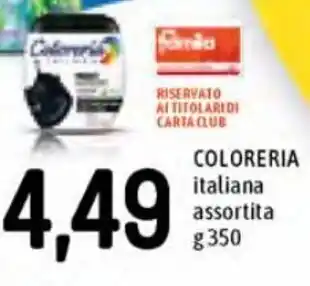 Coloreria Italiana Assortita g 350