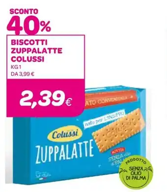 Ekom Colussi Zuppalatte Biscotti 1 kg offerta