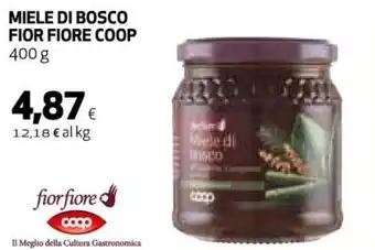 Ipercoop Miele di Bosco Fior Fiore Coop 400 g offerta