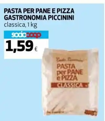 Ipercoop Pasta Per Pane E Pizza Gastronomia Piccinini classica, 1kg offerta