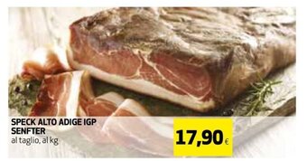 Ipercoop Speck Alto Adige IGP Senfter offerta