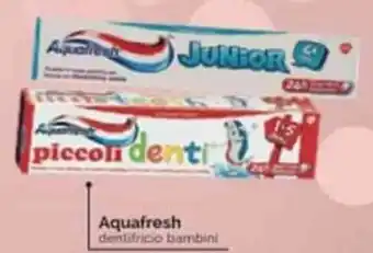 Aquafresh dentrifico bambini