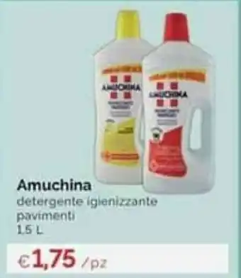 Amuchina detergente igienizzante pavimenti 1.5l