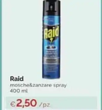 Prodet Raid mosche&zanzare spray 400ml offerta