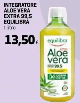 Ipercoop equilibra Integratore Aloe Vera Extra 99,5 1 litro offerta