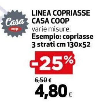 Ipercoop Casa Coop Linea Copriasse 130 x 52 cm offerta