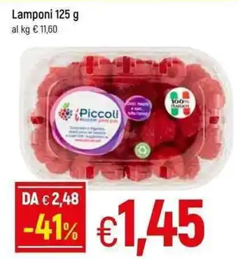 Famila Lamponi 125 g offerta