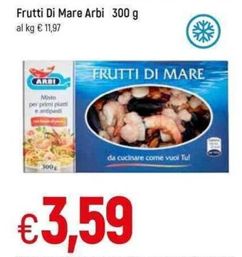 Famila Arbi Frutti Di Mare 300 g offerta
