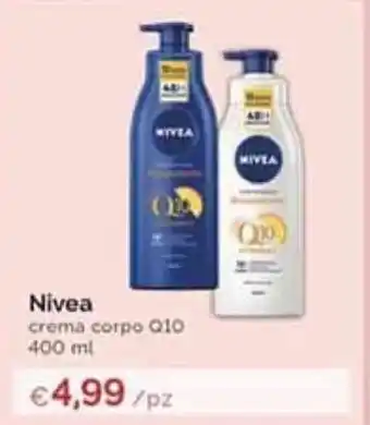 Prodet Nivea crema corpo Q10 400ml offerta