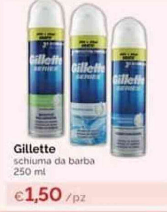 Prodet Gillette schiuma da barba 250ml offerta