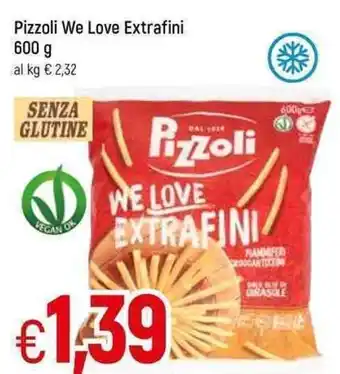 Famila Pizzoli We Love Extrafini 600 g offerta