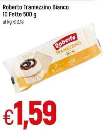 Famila Roberto Tramezzino Bianco 10 Fette 500 g offerta