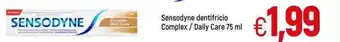 Famila Sensodyne Dentifricio Complex/Daily Care 75 ml offerta