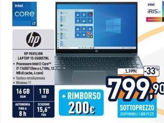 Unieuro Hp pavilion + offerta