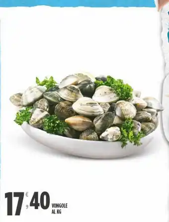 Despar Vongole al kg offerta