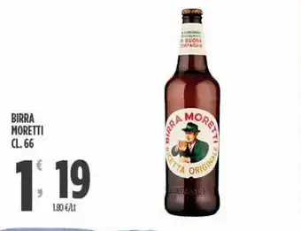 Despar Birra moretti cl 66 offerta