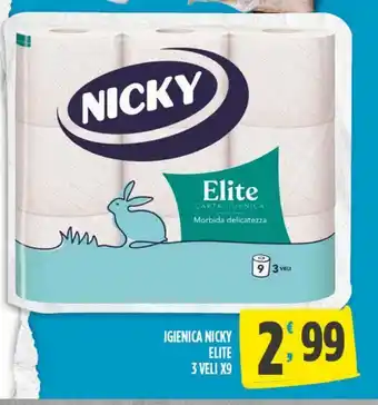 Igienica nicky elite 3 veli x9