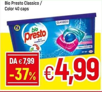 Famila Bio Presto Classico/Color 40 caps offerta