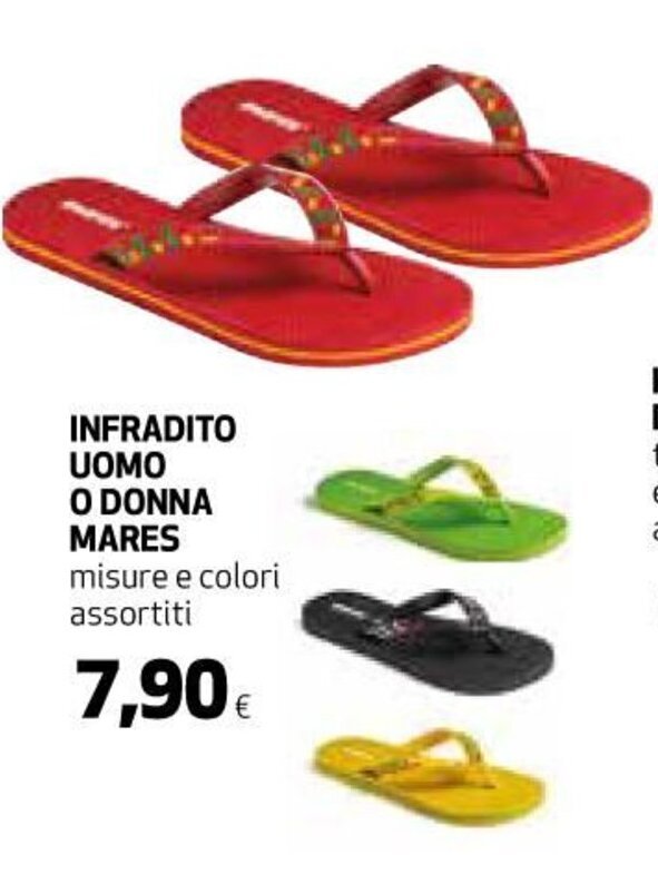 Infradito Mares TOEFLIP TX - Da Mare E Piscina, Unisex Adulto, Antiscivolo