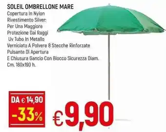 Famila Soleil Ombrellone Mare offerta