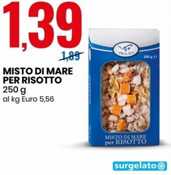 Eurospin Misto Di Mare Per Risotto 250 g offerta