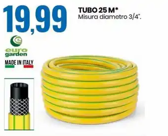 Eurospin Euro Garden Tubo 25 M offerta