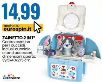 Eurospin Il Giocoliere Zainetto 2 in 1 offerta
