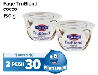 Carrefour Fage TruBlend cocco 150 g offerta
