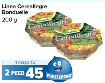 Carrefour Bonduelle Linea Cereallegre 200 g offerta