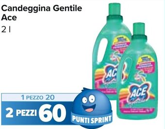 Carrefour Ace Gentile Candeggina 2 l offerta